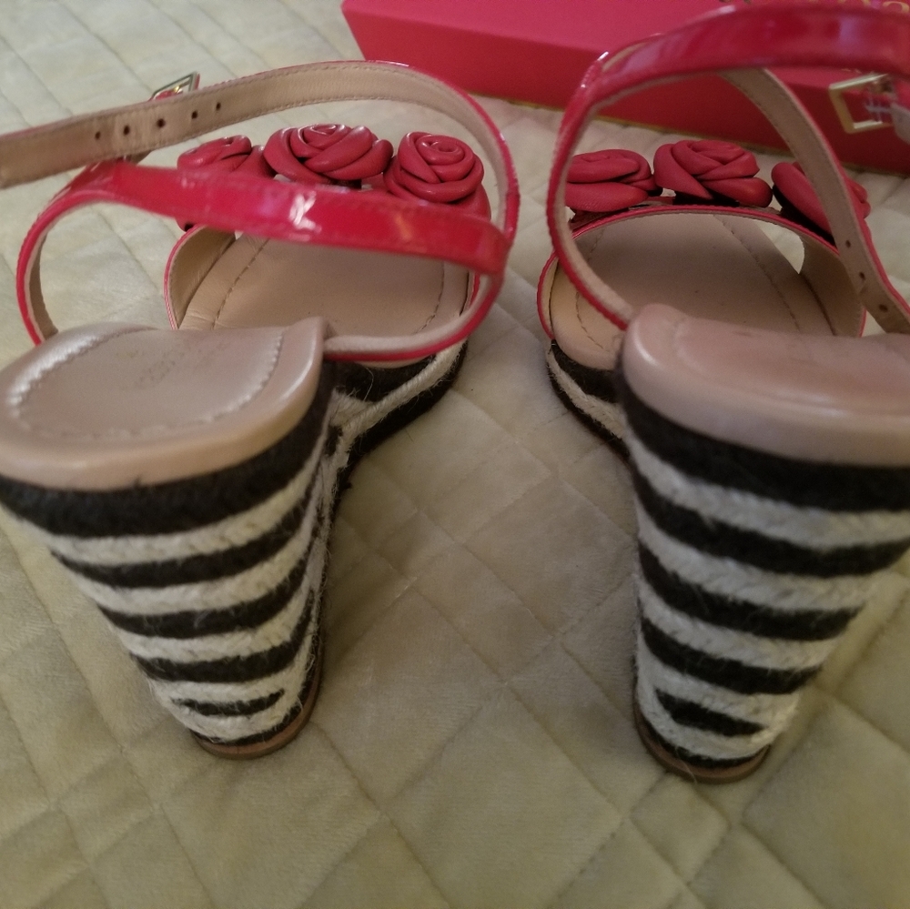 Kate Spade JILL- MARASCHINO RED New York Sandals - Picture 4 of 6